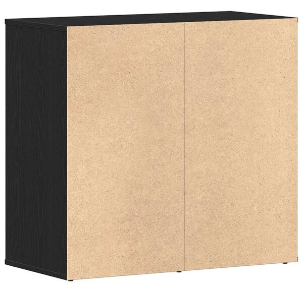 Sminkes szekrény Fekete tölgy 80 x 40 x 75 cm Szerelt Fa