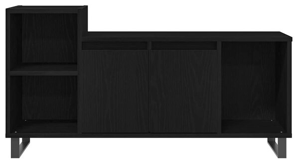 TV szekrény garnitúra 100 x 35 x 55 cm Fekete tölgy Szerelt Fa