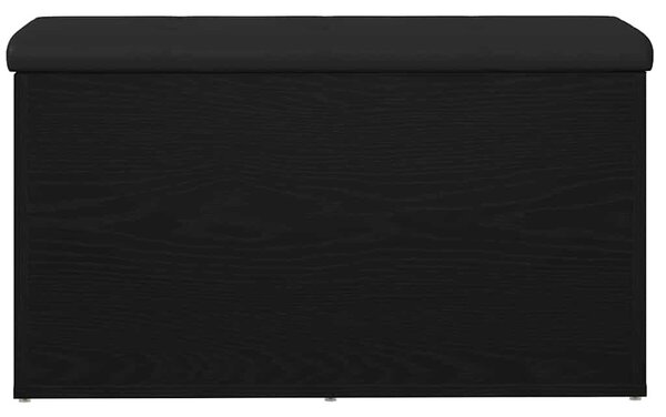 Tárolópad Fekete tölgy 82 x 42 x 45 cm Szerelt Fa