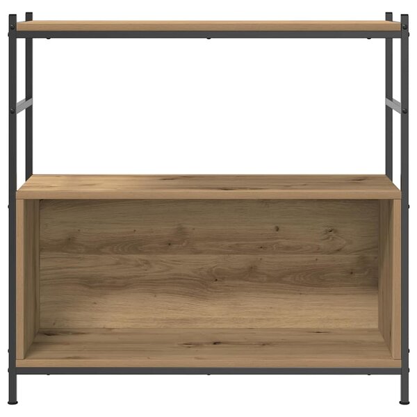 Könyvespolc 80 x 30 x 78,5 cm Szerelt Fa Artisan tölgy