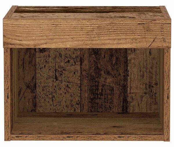 TV szekrény garnitúra 40 x 30 x 30 cm Öreg fa Szerelt Fa