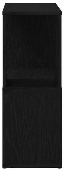TV szekrény garnitúra 60 x 24 x 63 cm Fekete Szerelt Fa