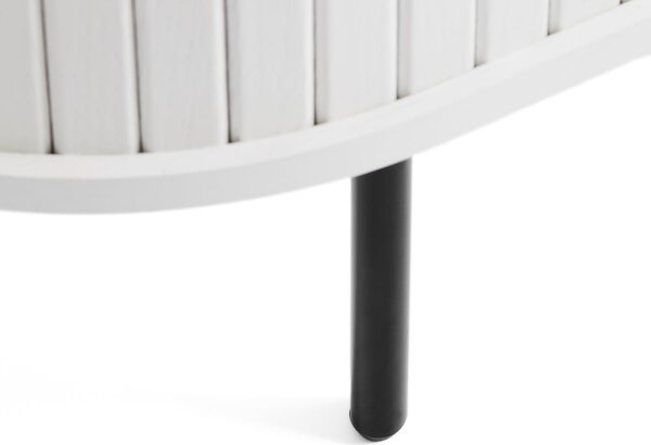 Fehér TV-állvány 120x56x40 cm Nola – Unique Furniture