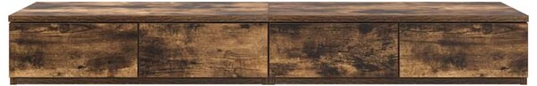 Ágyfiókok Füstölt tölgy 120 x 36,5 x 16,5 cm Szerelt Fa