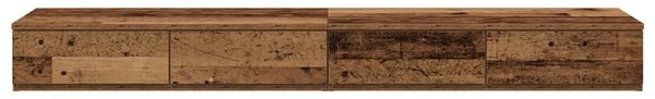 Ágyfiókok Öreg fa 120 x 36,5 x 16,5 cm Szerelt Fa