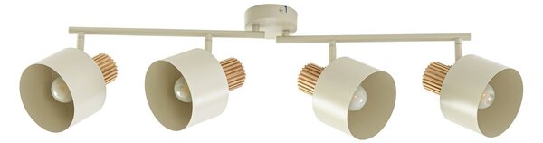 Mennyezeti Lámpa Lindby, Lenja, dimmable, Bézs, Nappali, Fém, Modern