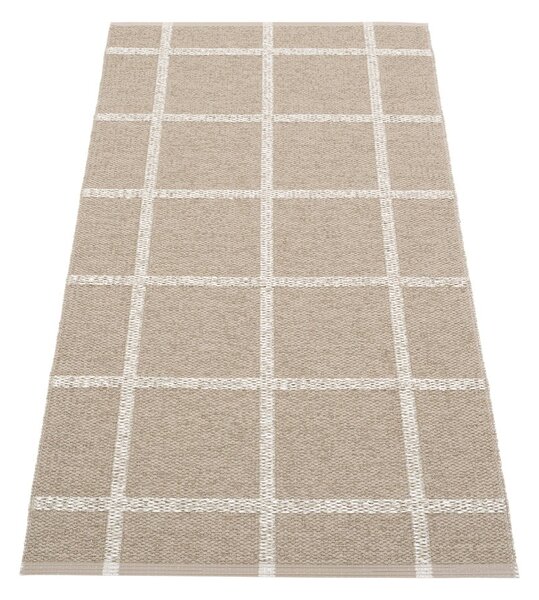 Bézs kültéri-beltéri futószőnyeg 70x150 cm Ada Dark Linen – Pappelina