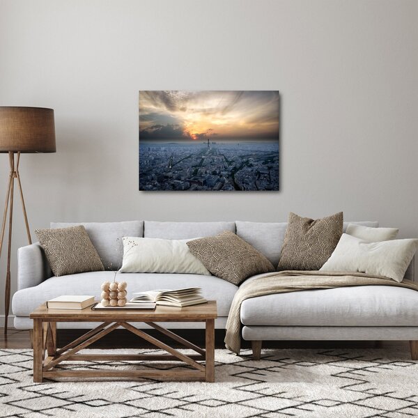 Kép - Párizs magasból (70x50 cm)