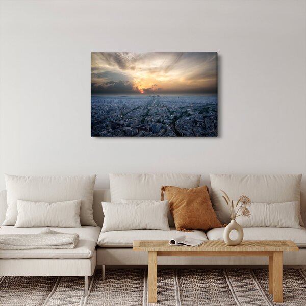Kép - Párizs magasból (90x60 cm)