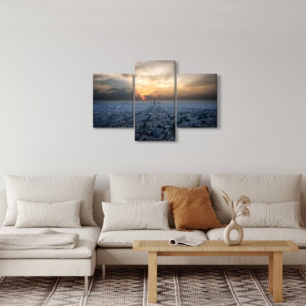 Kép - Párizs magasból (90x60 cm)