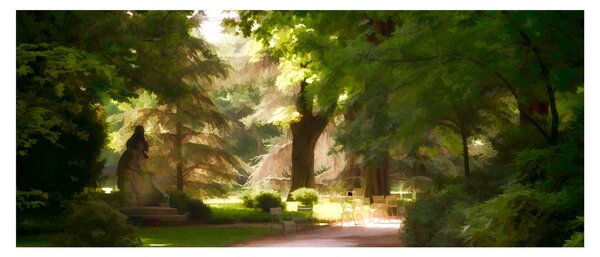 Park képe (120x50 cm)
