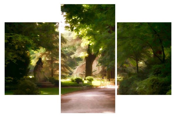 Park képe (90x60 cm)