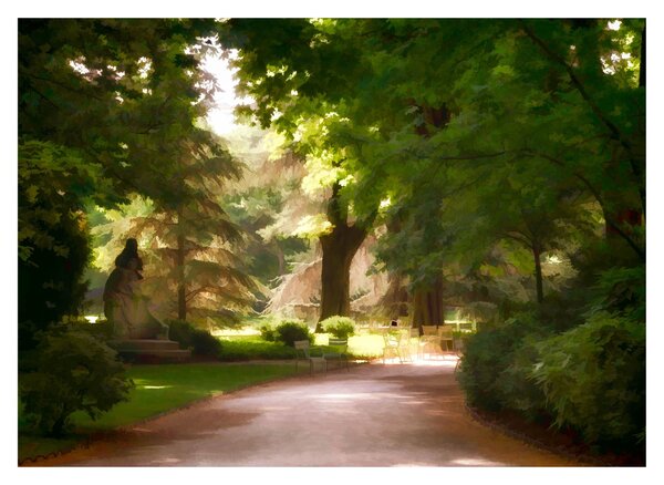 Park képe (70x50 cm)