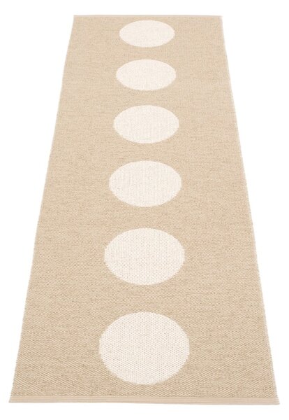Bézs kültéri-beltéri futószőnyeg 70x225 cm Vera Beige – Pappelina