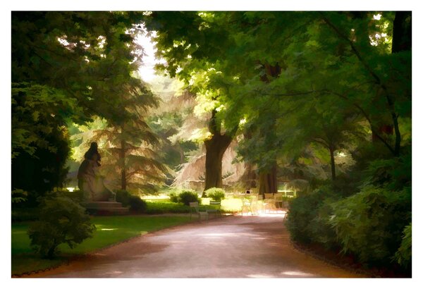 Park képe (90x60 cm)
