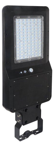 V-TAC napelemes utcai LED lámpa, térvilágító lámpatest 15W hideg fehér - SKU 8548