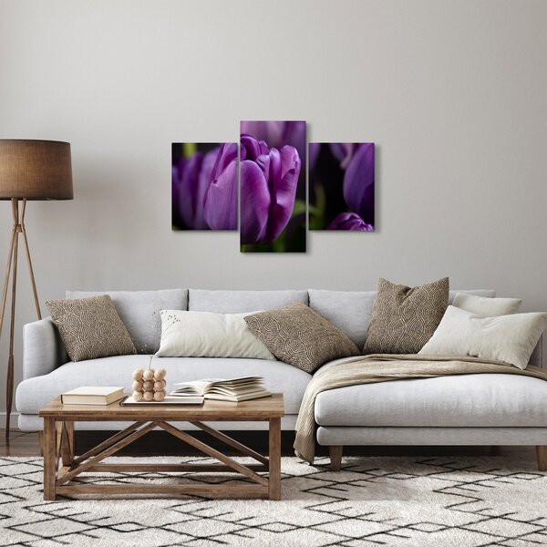 Tulipán vírág képe (90x60 cm)