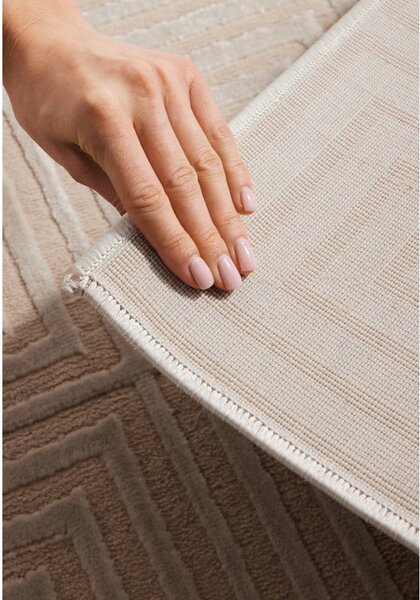 Bézs szőnyeg 120x170 cm Perles Tourmaline – Elle Decoration