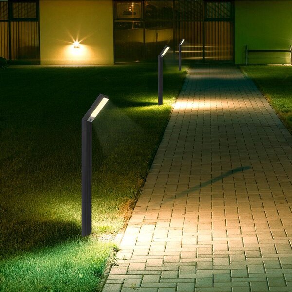 V-TAC 1.5W napelemes LED 2in1 kandeláber, IP65, állítható színhőmérséklettel - SKU 23997