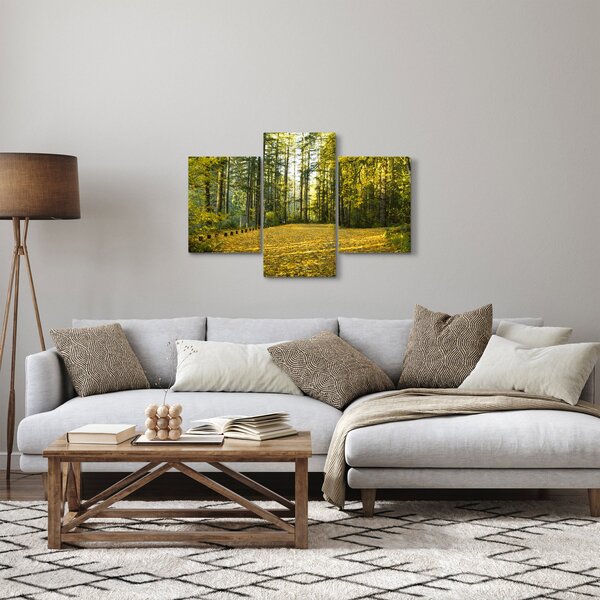 Kép - erdő ősszel (90x60 cm)