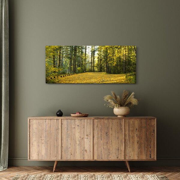Kép - erdő ősszel (120x50 cm)