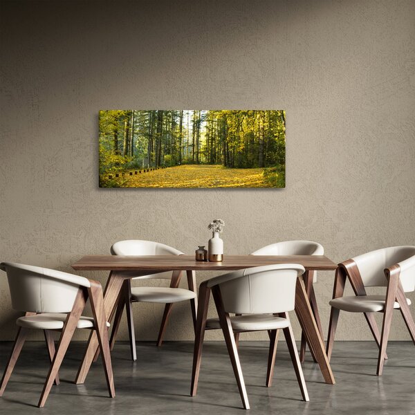 Kép - erdő ősszel (120x50 cm)