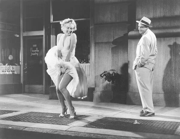 Fotográfia The Seven Year itch directed by Billy Wilder, 1955