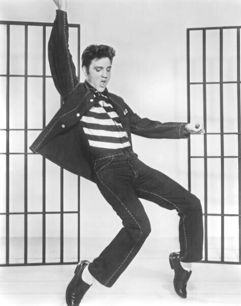Fotográfia 'Jailhouse Rock' de RichardThorpe avec Elvis Presley 1957, (30 x 40 cm)