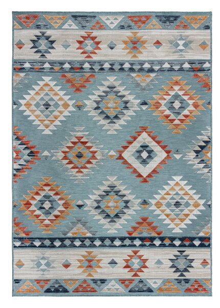 Kék kültéri-beltéri szőnyeg 120x170 cm Avery Blue – Flair Rugs