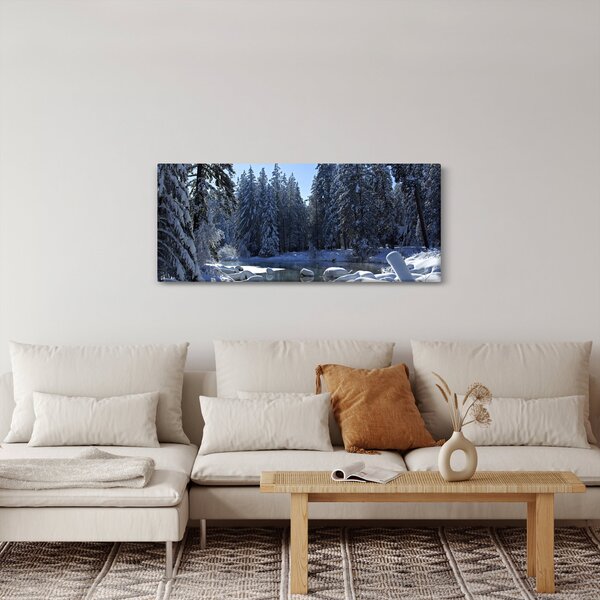 Havas erdő képe (120x50 cm)