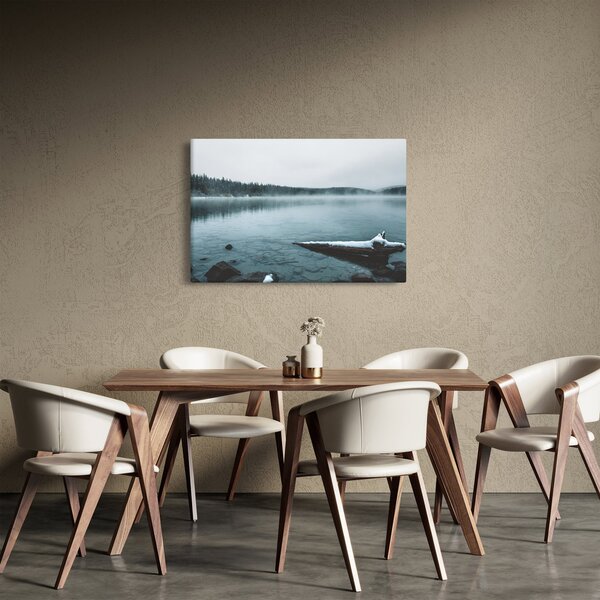 Kép - jeges északi tó (90x60 cm)