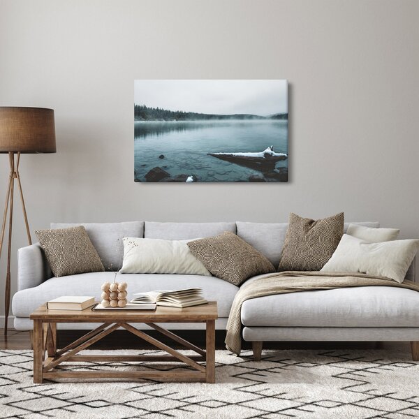 Kép - jeges északi tó (90x60 cm)