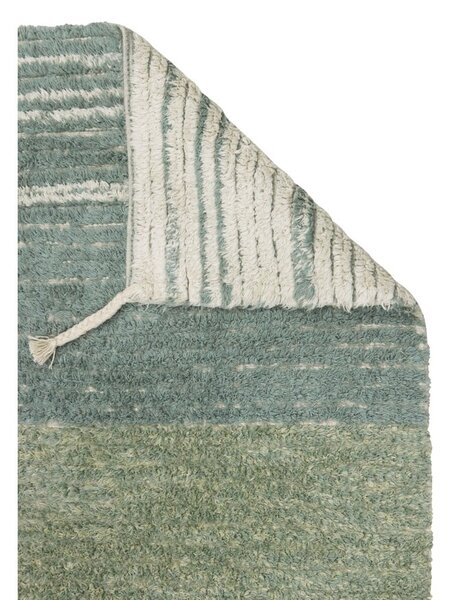 Zöld-kék pamut szőnyeg 80x140 cm Twin Vintage – Lorena Canals