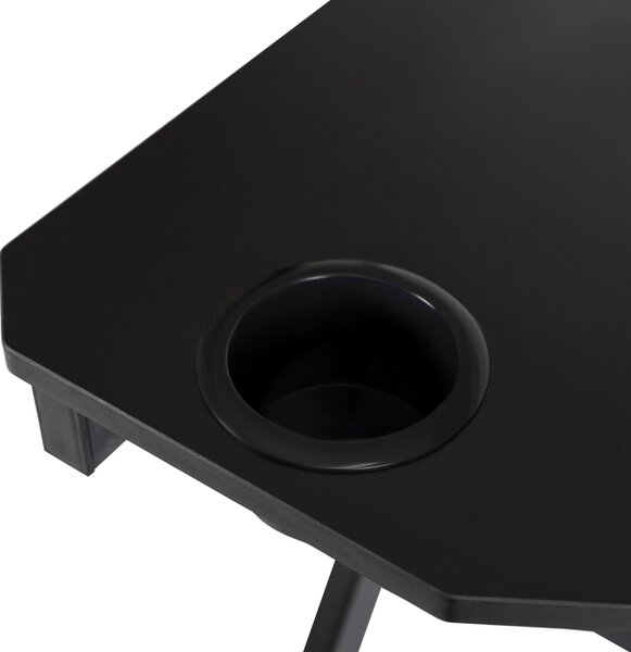 BLECK gamer íróasztal 120 cm, fekete