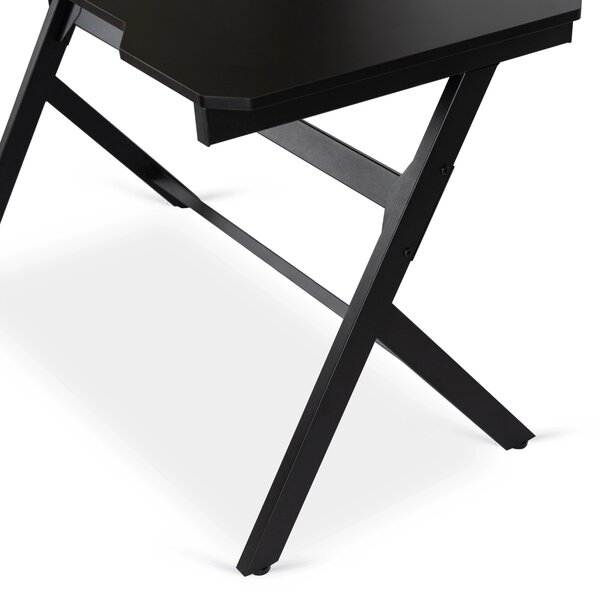 BLECK gamer íróasztal 120 cm, fekete