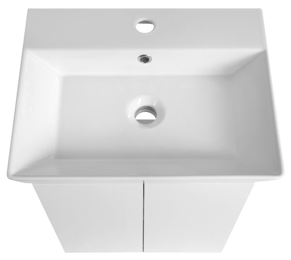 Aqualine Aqualine, PANEDA mosdószekrény 45x55x34,2cm, fehér, PN245