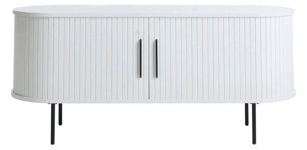 Fehér TV-állvány 120x56x40 cm Nola – Unique Furniture