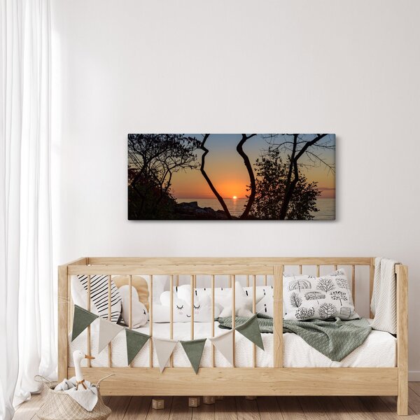 Napnyugta képe (120x50 cm)
