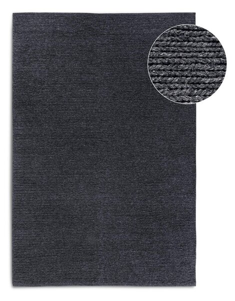 Sötétszürke kézi szövésű gyapjú szőnyeg 80x150 cm Francois – Villeroy&Boch