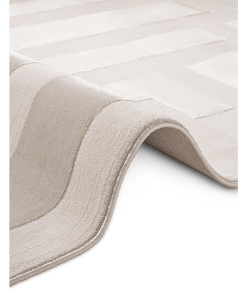 Szürke-krémszínű szőnyeg 120x170 cm Perles Onyx – Elle Decoration
