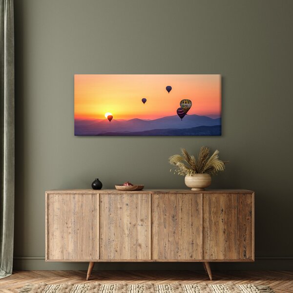 Hőlégballon képe (120x50 cm)