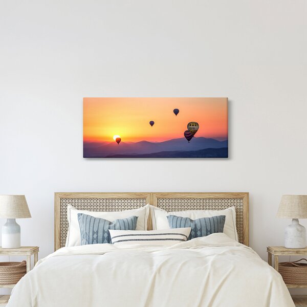 Hőlégballon képe (120x50 cm)