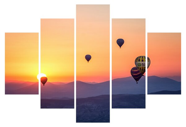 Hőlégballon képe (150x105 cm)