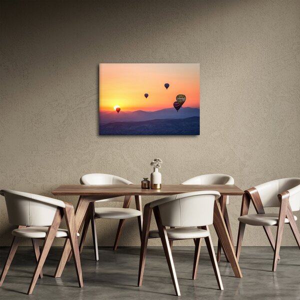 Hőlégballon képe (70x50 cm)