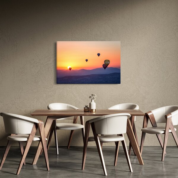 Hőlégballon képe (90x60 cm)