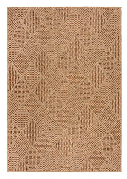 Natúr színű kültéri-beltéri szőnyeg 160x230 cm Nora Diamond – Flair Rugs