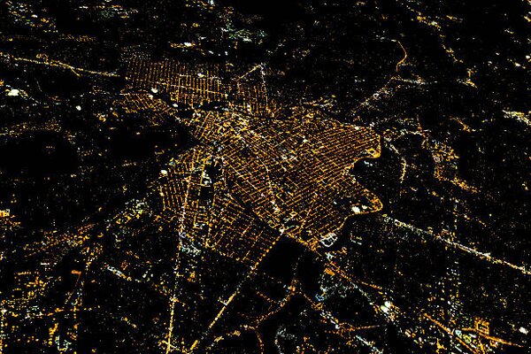 Fotográfia light of city at night, gdmoonkiller, (40 x 26.7 cm)