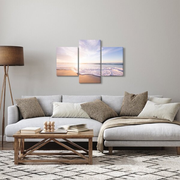 Homokos tengerpart képe (90x60 cm)
