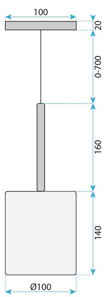 Mennyezeti lámpa APP1699-1CP AMBER B