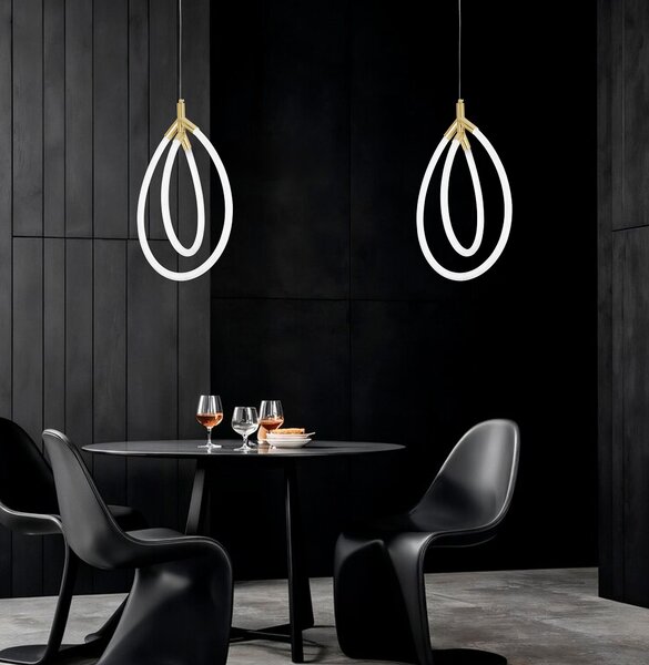 LED lámpa G017-CP Gold